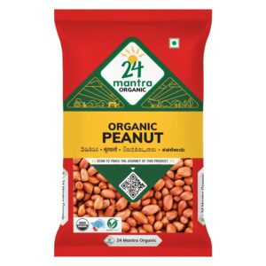 24 Mantra Organic Raw Peanut 500gm